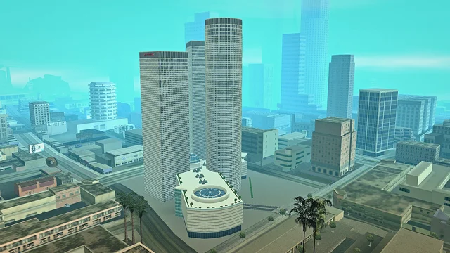 Azrieli Center: Tel Aviv's Azrieli Center: the three towers, the mall and a working underground car park.