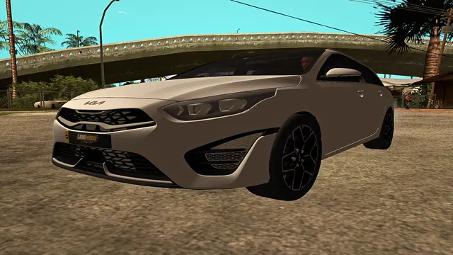 Kia Ceed SW 2022: The 2022 Kia Ceed Sportswagon GT-Line, with LED lights, four opening doors and full damage.