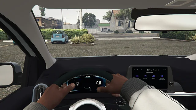 From the driver's seat: the digital cluster and the screen