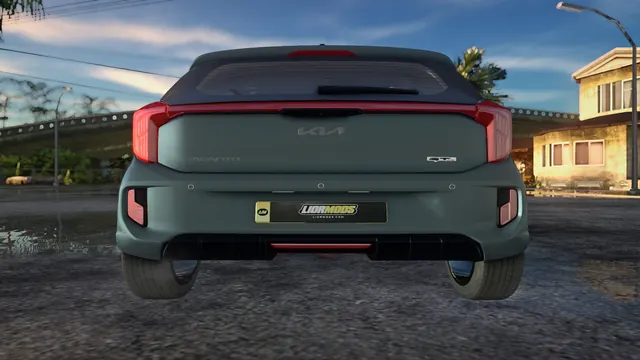 אחור ישר: סמלי Picanto ו-GT-Line